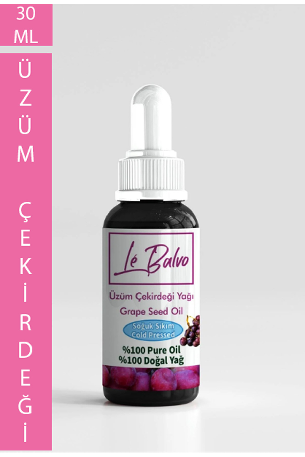 Üzüm Çekirdeği Yağı 30 Ml ( Grape Seed Oil )