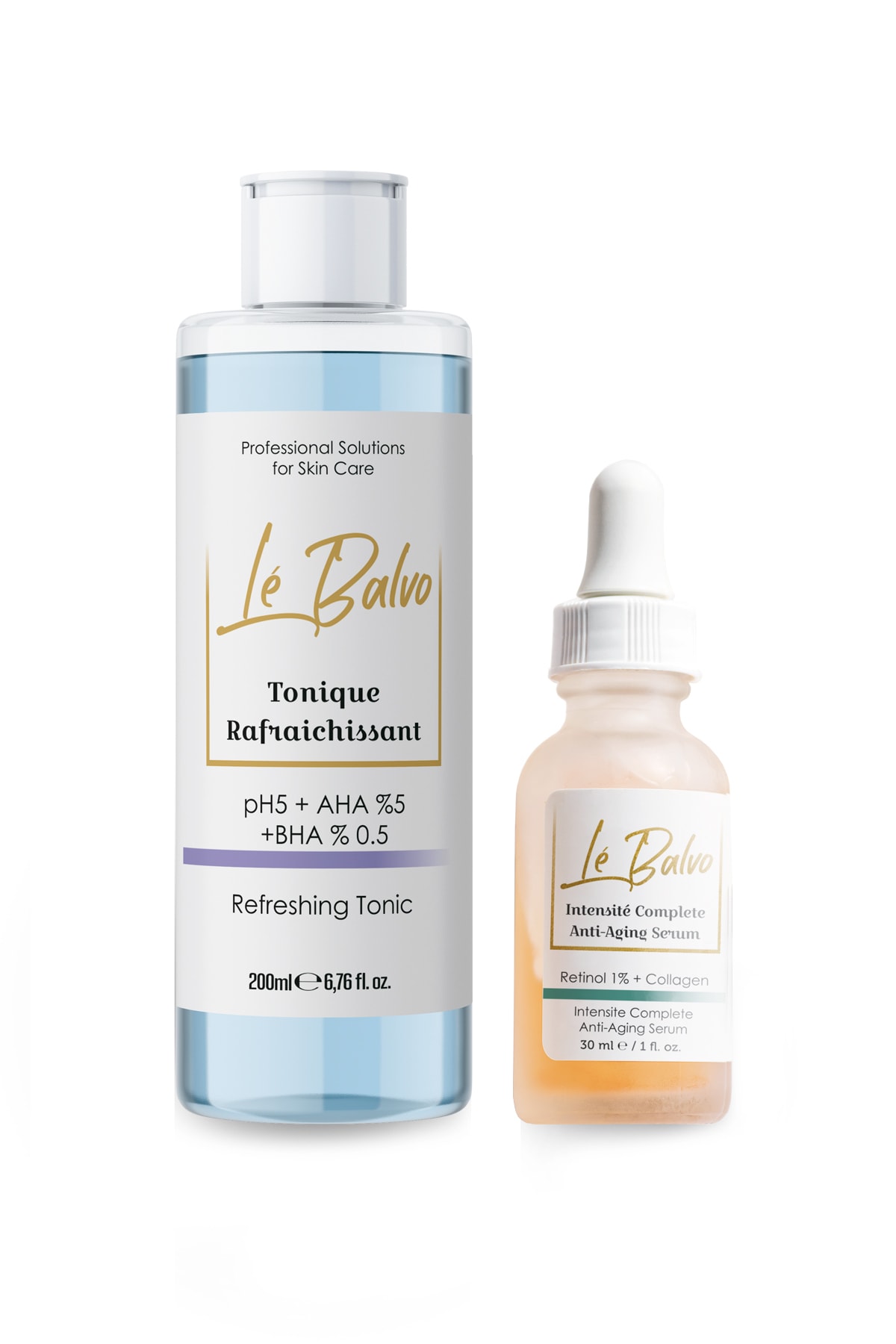 Gözenek Arındırıcı Canlandırıcı Tonik + Yaşlanma Karşıtı Serum (retinol %1 Colagen)